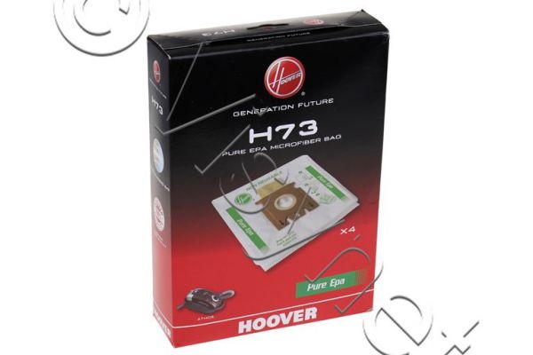 4x CANDY Original Staubsaugerbeuteln H73 - PURE HEPA | 35601375