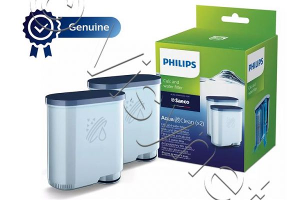 2x Philips Original Kalk-Wasserfilter AQUACLEAN CA6903 - Kaffeemaschine | CA690322