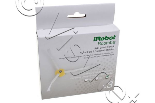 IROBOT Original Staubsauger Seitenbürsten 3 Arme, 3 Stück - Roomba 800 / 900 | 4415863