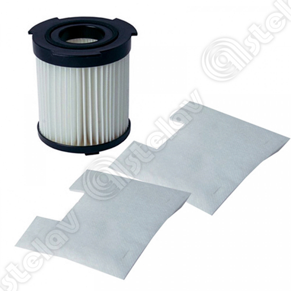 AEG Staubsauger Filterset 1 Patronenfilter + 2 Mikrofilter für VIVA SPIN AVS 1800-7499 | 9001966143