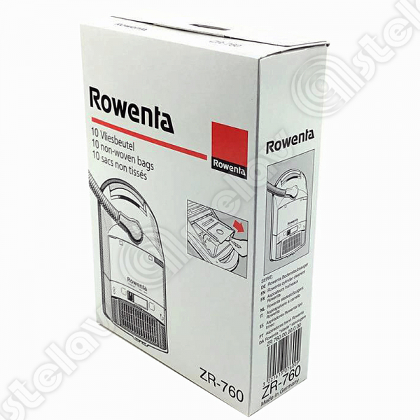 10x Rowenta Original Staubsaugerbeutel Für Rowenta Swing, Premio, Synthese, Extreme | ZR760, ZR-760