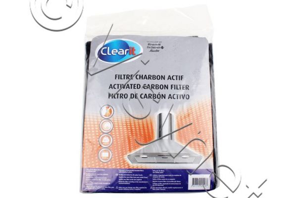 CLEARIT Original Aktivkohlefilter - 57 x 47 250gr - Dunstabzugshaube | 71S7825