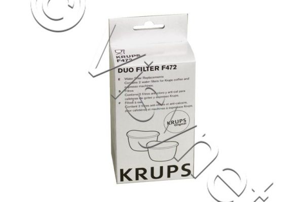 Krups Original Ersatzwasserfilter - 2er-Pack - Kaffeemaschine, Espressomaschine | F4720057