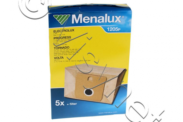 5x Beutel + 1x Mikro-Filter Electrolux Staubsaugerbeutel | Menalux 1205P | 9001966929