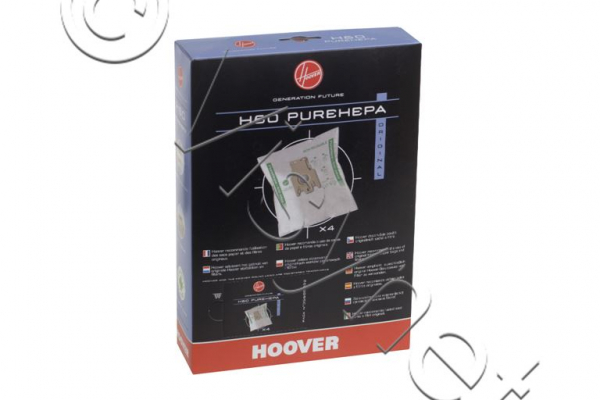 4er Pack Original Hoover Staubsaugerbeutel Mikrofaser H60 PUREHEPA | 35600392