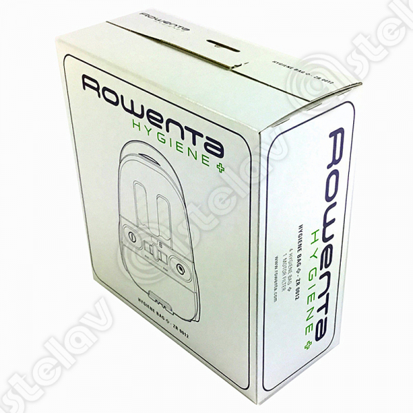 Rowenta ZR001201 Hygine+ Staubsaugerbeutel | 4 Staubsaugerbeutel + 1 Motor-Filter | RO6021, RO6037